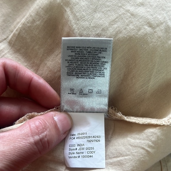 Jessica Simpson Embroidered Sleeveless Top Size M - Picture 12 of 15